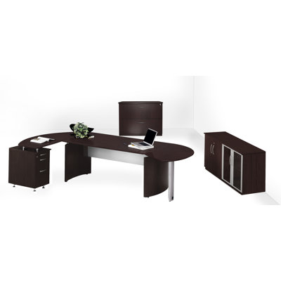 Mayline Group Medina Series Desk Office Suite