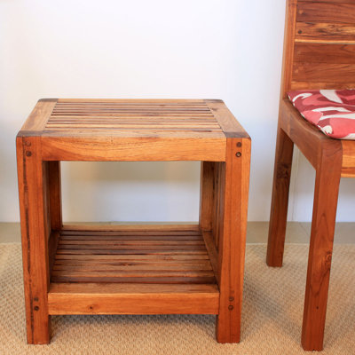 Strata Furniture Inlay End Table