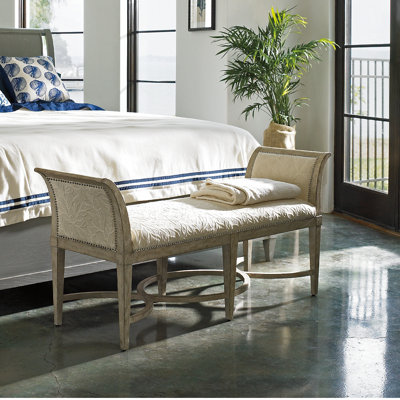 Rosecliff Heights Blackburn Wooden Upholstered B..