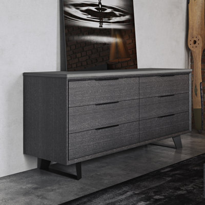 Modloft Amsterdam 6 Drawer Dresser
