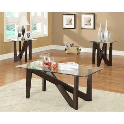 Hokku Designs Cinno 3 Piece Coffee Tab..