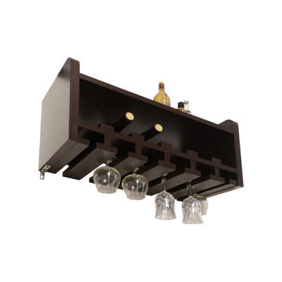 Darby Home Co Sullivan 6 Bottle Wall Mounted Win..
