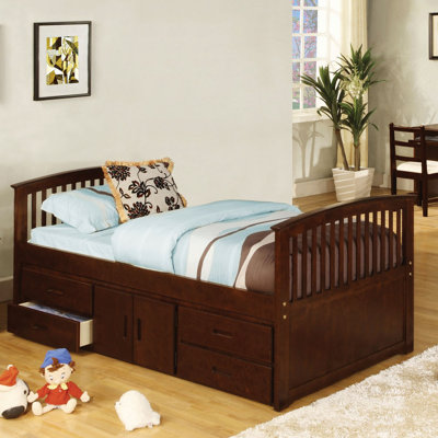 Viv + Rae Pamela Twin Slat Bed with Storage