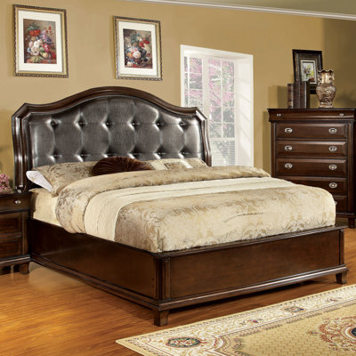 Hokku Designs Tolsi Upholstered Panel Bed