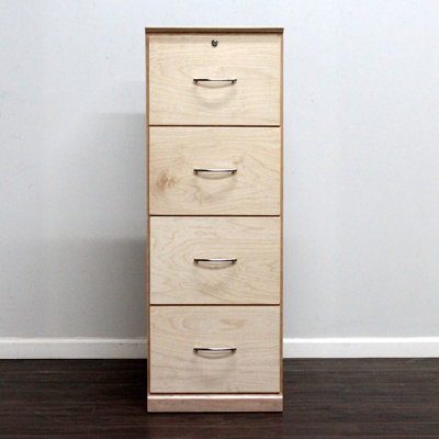 Gothic Furniture Flat Iron 4-Drawer Ve..