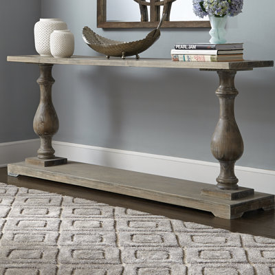 One Allium Way Champaign Console Table