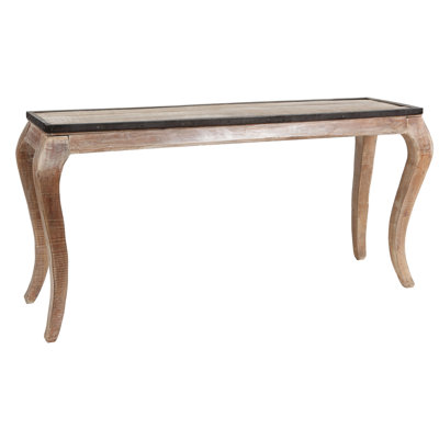 One Allium Way Champaign Console Table