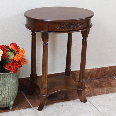 Astoria Grand Barron Hand Carved End T..