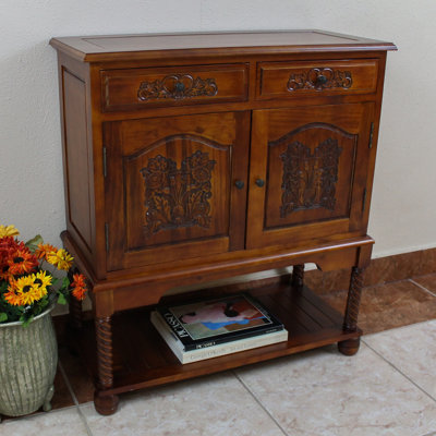 International Caravan Windsor Hand Carved Wood H..