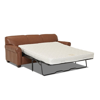 Wayfair Custom Upholstery Jennifer Leather Sleep..