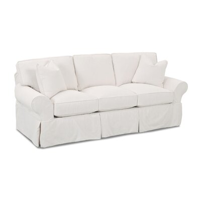 White Slipcovered Sofa under $1500