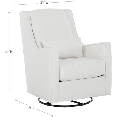 Wayfair Custom Upholstery Nora Swivel Glider