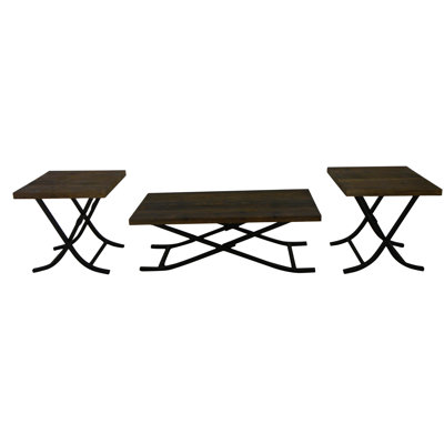 Bombay 3 Piece Coffee Table Set