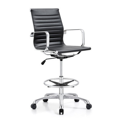 Woodstock Marketing Joplin Height Adjustable Stool with Caster