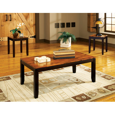 Brady Furniture Industries Edgewood 3 Piece Coffee Table Set