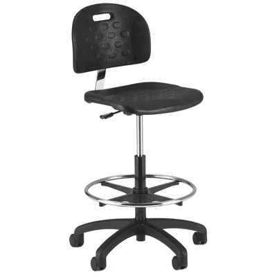 Intensa Height Adjustable Self Skin Laboratory Stool with Twist Lock