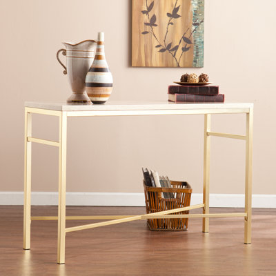Zipcode™ Design Lindsey Console Table in Travertine
