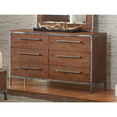Wildon Home ® Arcadia 6 Drawer Dresser