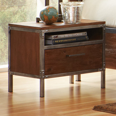 Wildon Home ® Arcadia 1 Drawer Nightstand