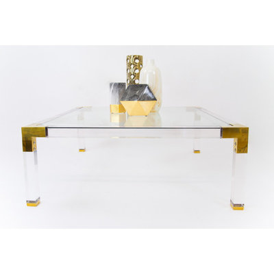 ModShop Lucite Trousdale Coffee Table