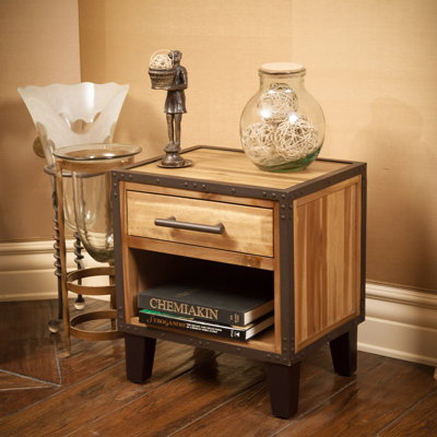 Home Loft Concepts Somerset 1 Drawer Nightstand