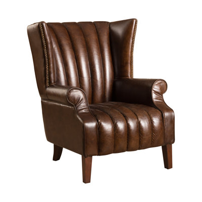 Home Loft Concepts Grisson Leather Club Chair
