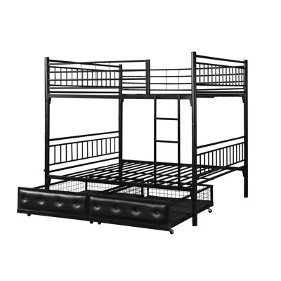 Hazelwood Home Bunk Bed Drawers