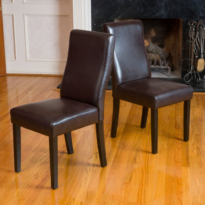 Andover Mills Ando Parsons Chair (Set of 2)