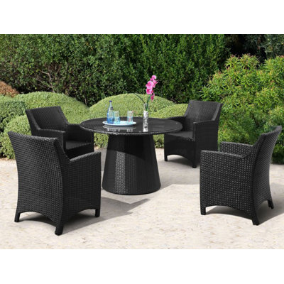 Andover Mills Diana Outdoor Round Dining Table