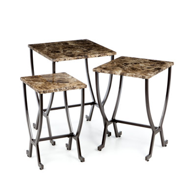 Andover Mills Dana 3 Piece Nesting Tables