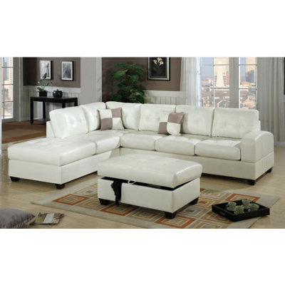 Andover Mills Corporate Reversible Chaise Sectio..