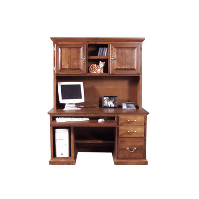Forest Designs Computer Desk with Hutch