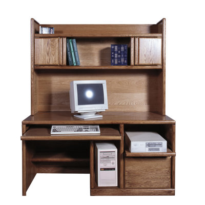 Forest Designs Computer Desk with Hutch