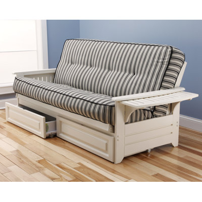 Kodiak Furniture Phoenix Cozumel Storage Drawers Futon and Mattress