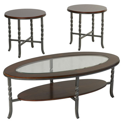 Three Posts Vance 3 Piece Coffee Table..