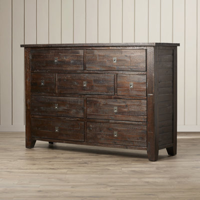 Three Posts Bulwell 9 Drawer Dresser