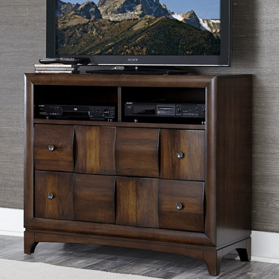 Homelegance Porter 4 Drawer Media Chest