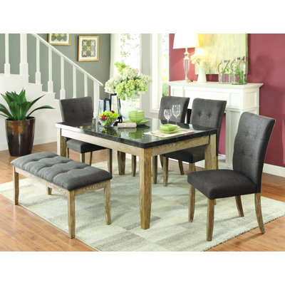 Homelegance Huron 6 Piece Dining Set