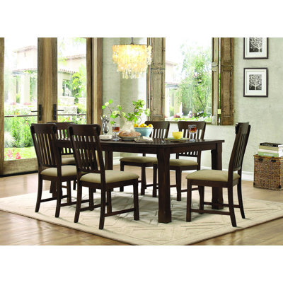 Homelegance Sycamore 7 Piece Dining Set