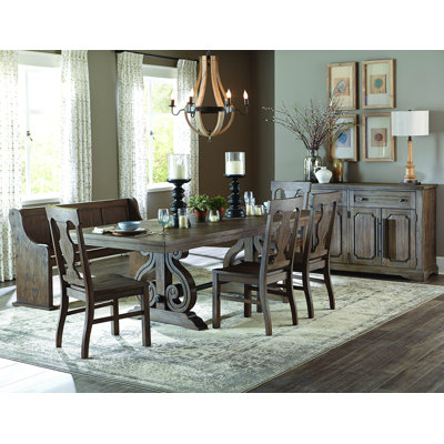 Homelegance Toulon Wood Kitchen Bench