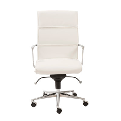 Eurostyle Leif High-Back Leatherette Office Chair with Arms
