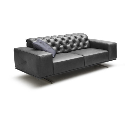 J&M Furniture Othello Italian Leather Sofa