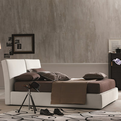 J&M Furniture Upholstered Platform Bed