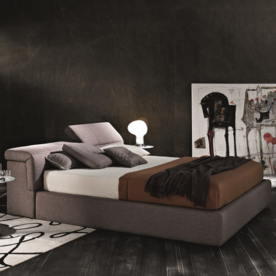 J&M Furniture Upholstered Platform Bed