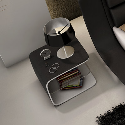 J&M Furniture Wave Nightstand