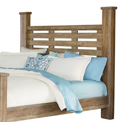 Loon Peak Piegan Wood Bed Posts