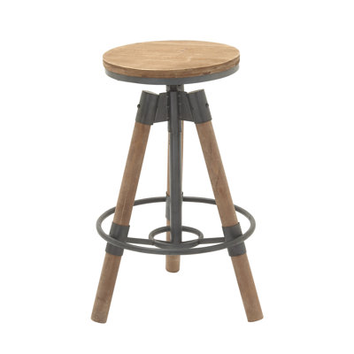 Cole & Grey Adjustable Height Bar Stool