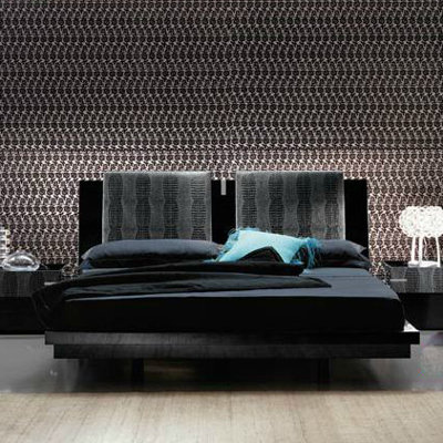 Rossetto USA Diamond Bedroom Platform Bed