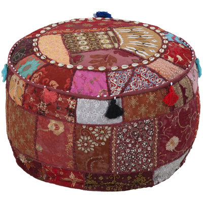Surya Tactful Tribal Pouf Ottoman