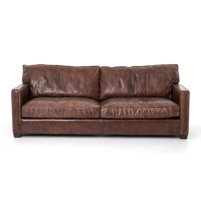 dCOR design Larkin Leather Sofa